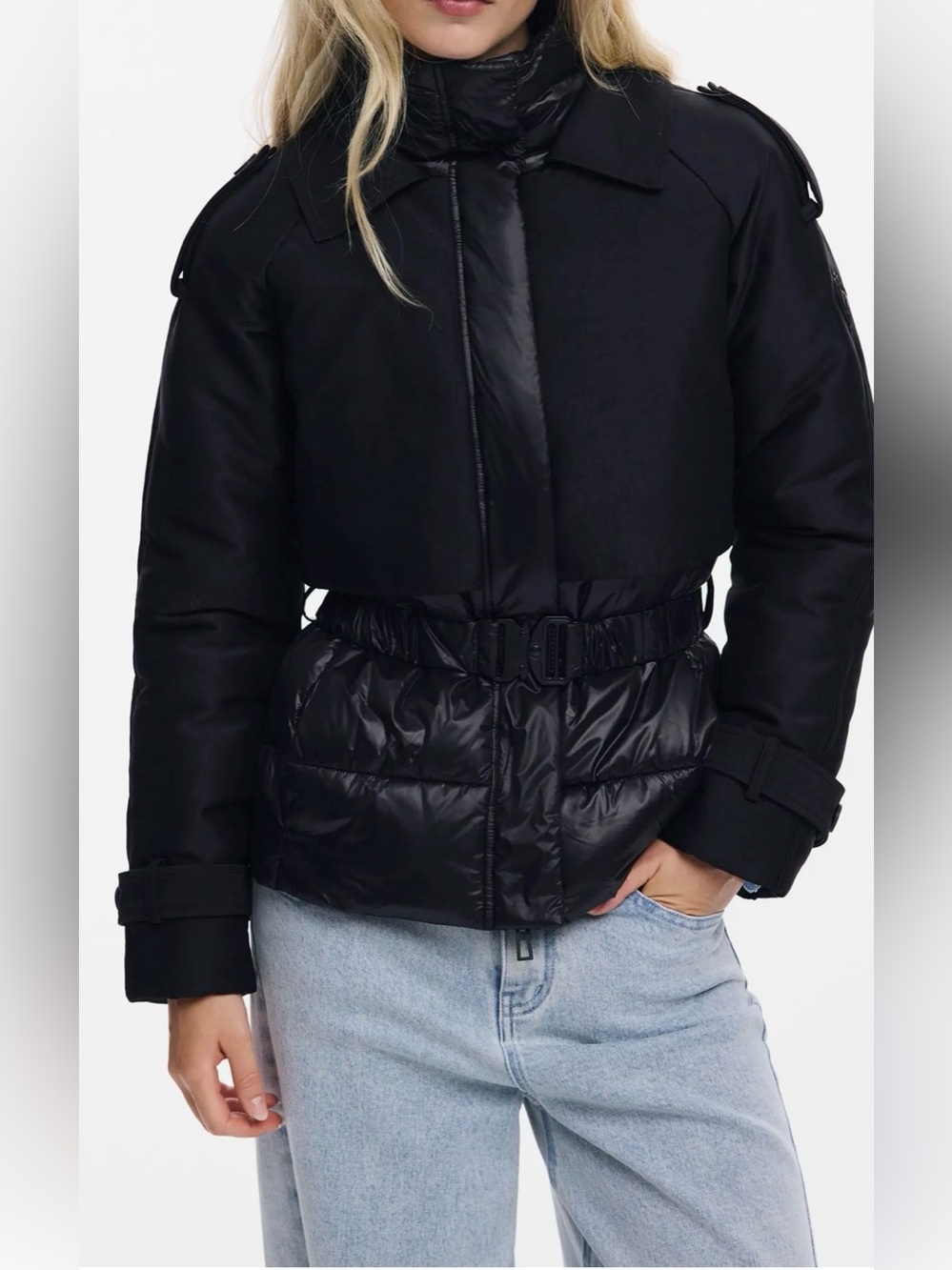 Desigual Hybrid Padded Jacket - M